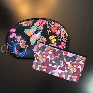 Butterfly makeup bags
